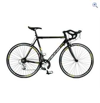Viking Peleton 700c Men's Road Bike - Size: 59 - Colour: Black / Yellow Viking Peleton 700c Men's Road Bike - Size: 59 - Colour: Black / Yellow